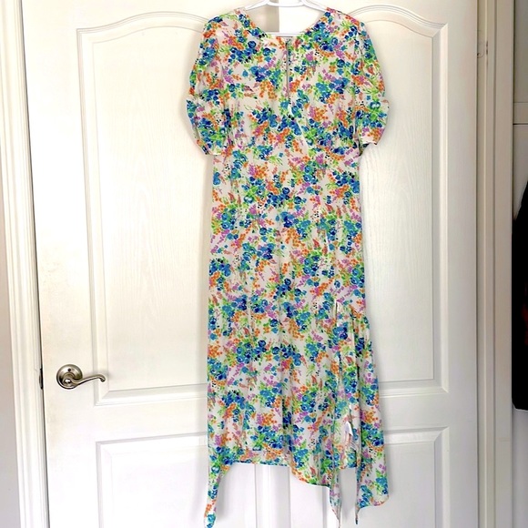 Floral topshop midi dress - Picture 1 of 6
